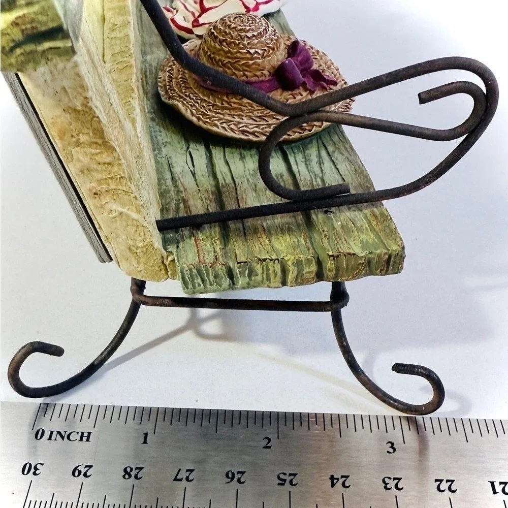 Burton Picture Frame Garden Bench Floral Home Decor Multicolor‎ 4x6 Gift